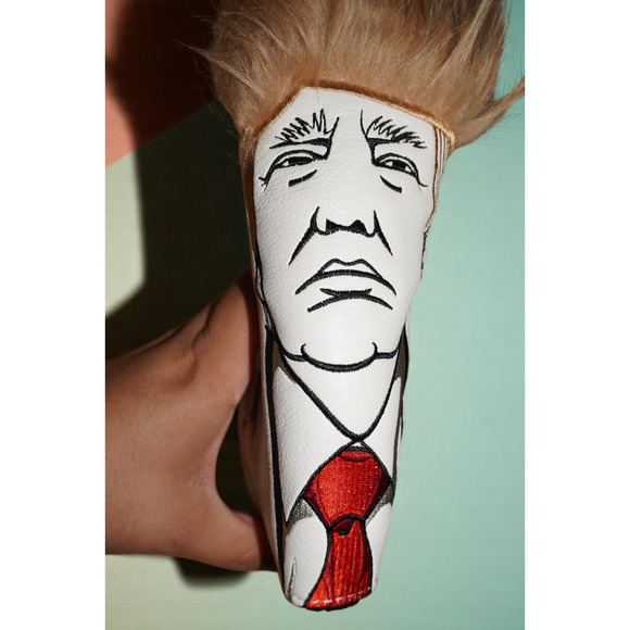 Keep America Great Premium Golf Club Headcover - Quality Leather, Hand-Made - Picture 2 of 11